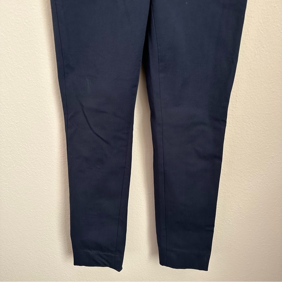Everlane Pull On Navy Stretch Pants Size 00 NWT - Picture 3 of 8